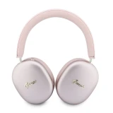 Guess Metallic Script Logo ENC Bezdrátová Sluchátka Pink