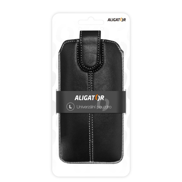 Pouzdro ALIGATOR FLEXI-POCKET, vel.L, černá