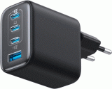 Nabíječka do sítě Anker Zolo 70W, 3xUSB-C, 1xUSB, černá