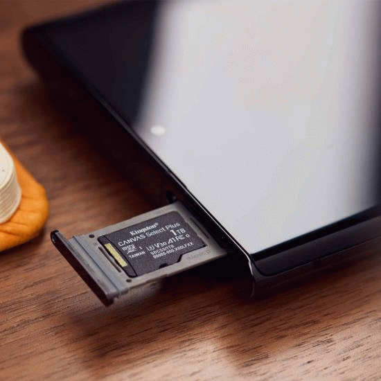 Paměťová karta 256GB Kingston microSDXC Canvas SelectPlus Gen3 150MB/s A1 s adaptérem