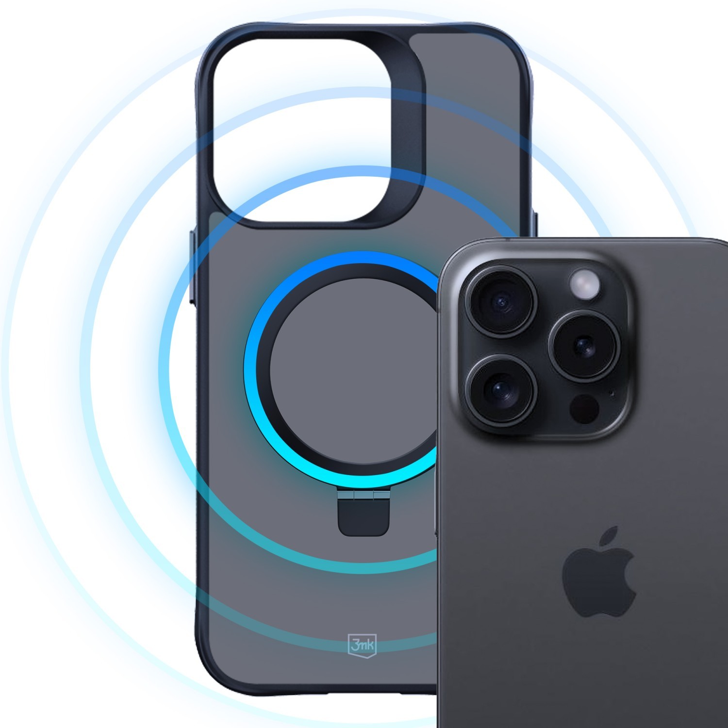 Zadní kryt 3mk Smoke Case Mag&Stand pro Apple iPhone 17 Pro