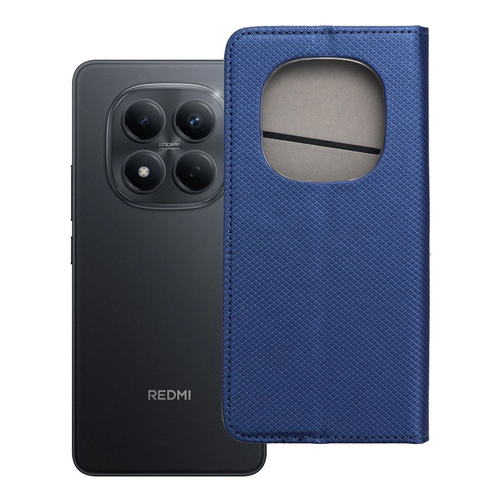 Flip case for Xiaomi Redmi NOTE 15 PRO 5G Smart Case Book navy blue