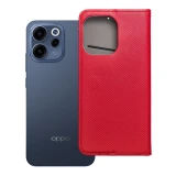 Flip case for Oppo Reno 15F Smart Case Book red
