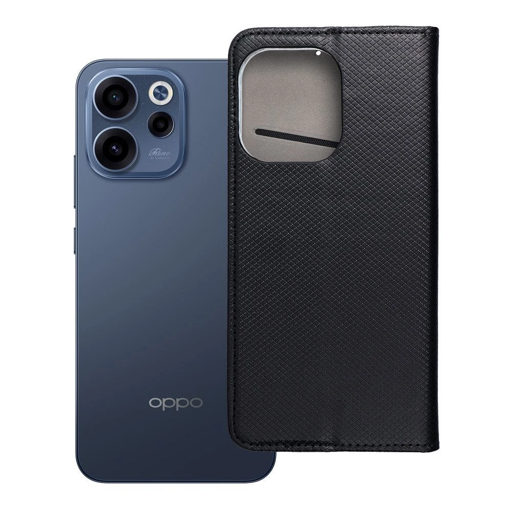 Flip case for Oppo Reno 15 Smart Case Book black