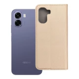 Flip case for Oppo A6x Smart Case Book gold