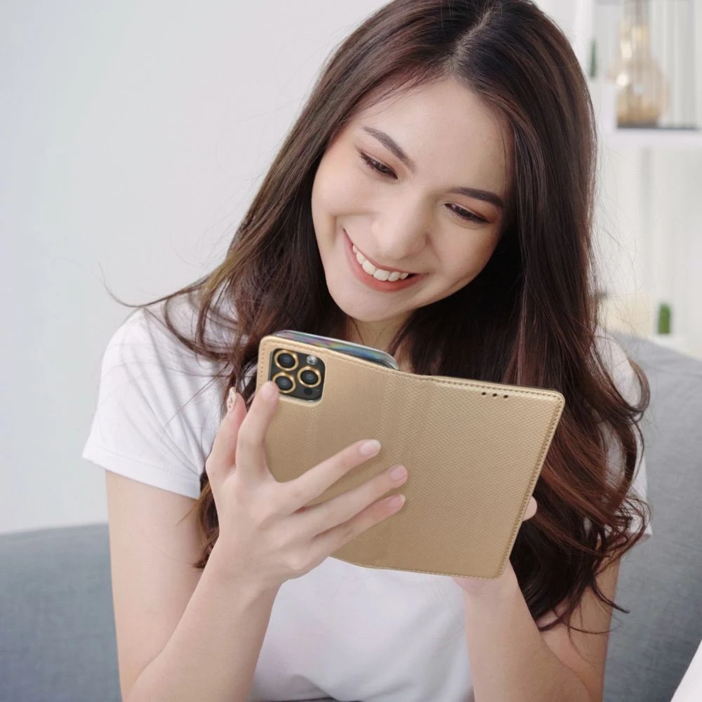 Flip case for Oppo Reno 15 PRO 5G Smart Case Book gold