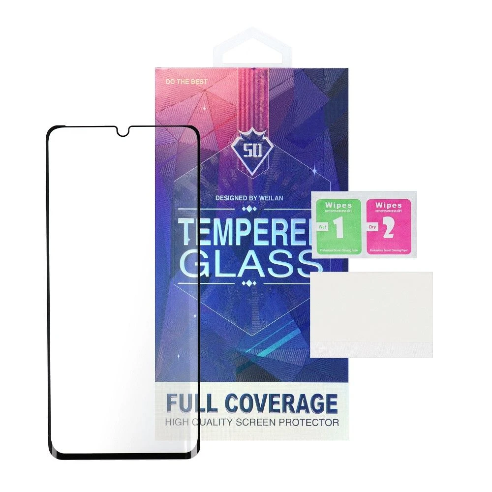 5D Full Glue Tempered Glass - for Motorola SIGNATURE black (curved edge)