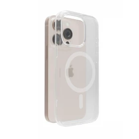 Zadní kryt Allity Mag pro Apple iPhone 16 Pro, transparentní