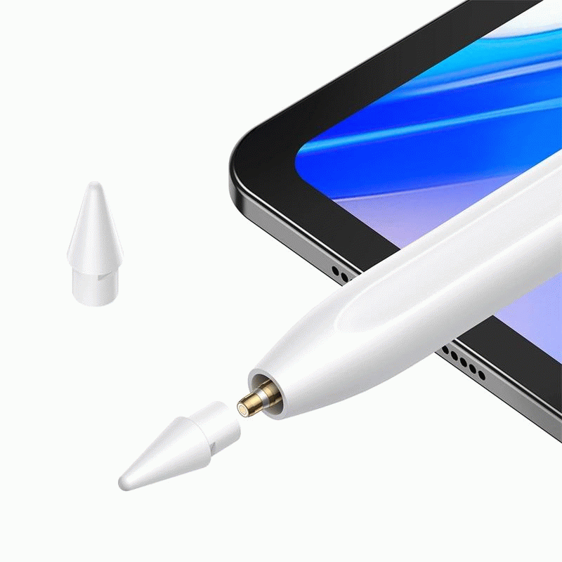 Stylus Baseus Smooth Writing 2 s bezdrátovým a kabelovým nabíjením USB-C, bílá