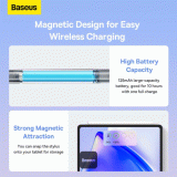 Stylus Baseus Smooth Writing 2 s bezdrátovým nabíjením (aktivní bezdrátová verze), fialová