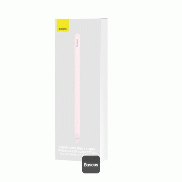 Stylus Baseus Smooth Writing 2 s bezdrátovým nabíjením (aktivní bezdrátová verze), růžová