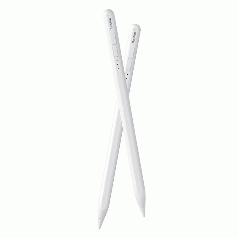 Stylus Baseus Smooth Writing 2 s LED indikátory, bílá