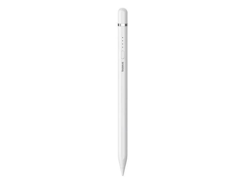 Stylus Baseus Smooth Writing 2 s kabelovým nabíjením lightning, bílá