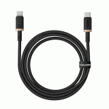 Kabel Baseus Dura USB-C/USB-C 1m 100W, černo/zlatá