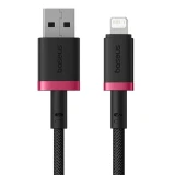Kabel Baseus Dura USB/Lightning 2m 2.4A, červeno/černá
