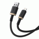 Kabel Baseus Dura USB/Lightning 1m 2.4A, černo/zlatá