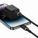 Kabel Baseus Dura USB-C/Lightning 2m 20W, černo/zlatá