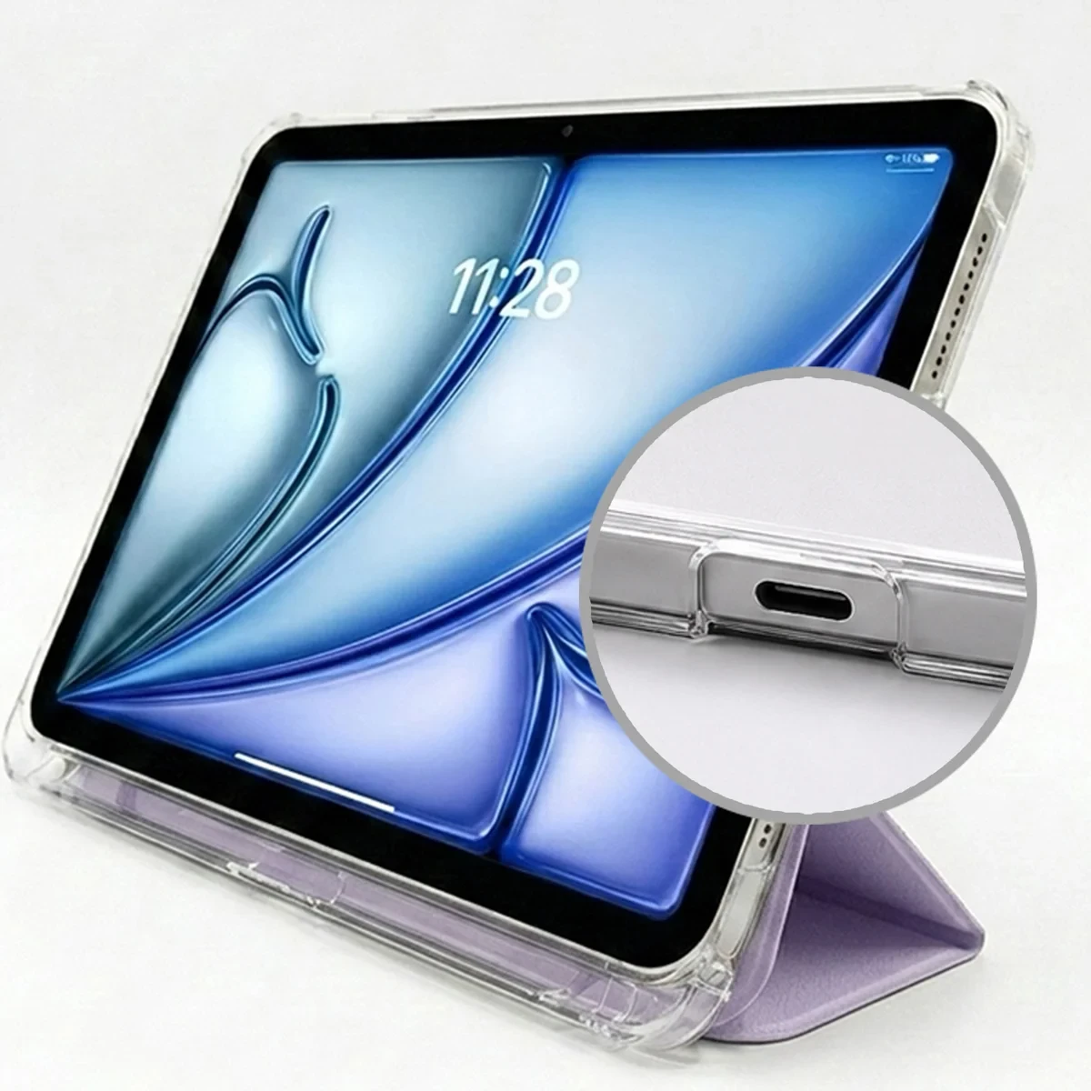 3mk ochranné pouzdro Hardy TabCase pro Apple iPad Air 11 (M2/M3/M4) (11"), purple