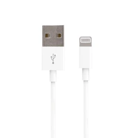Kabel Forever USB/Lightning 1m 1A, bílá