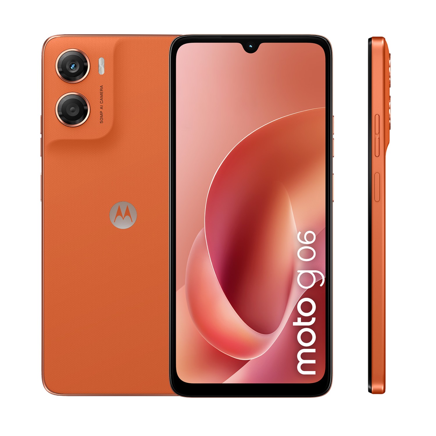 Motorola Moto G06 4GB/128GB  PANTONE Arabesque (oranžová)