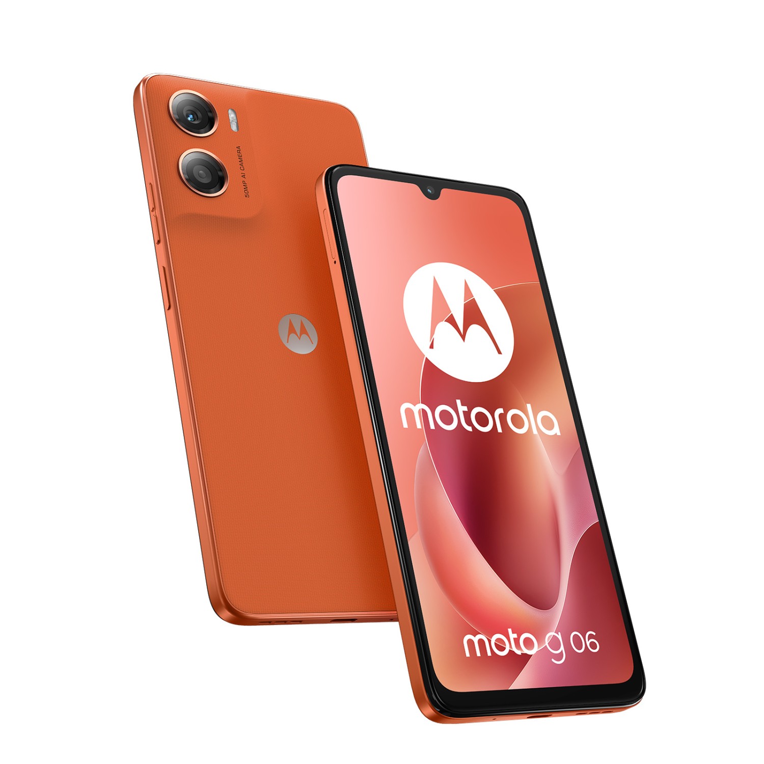 Motorola Moto G06 4GB/128GB  PANTONE Arabesque (oranžová)
