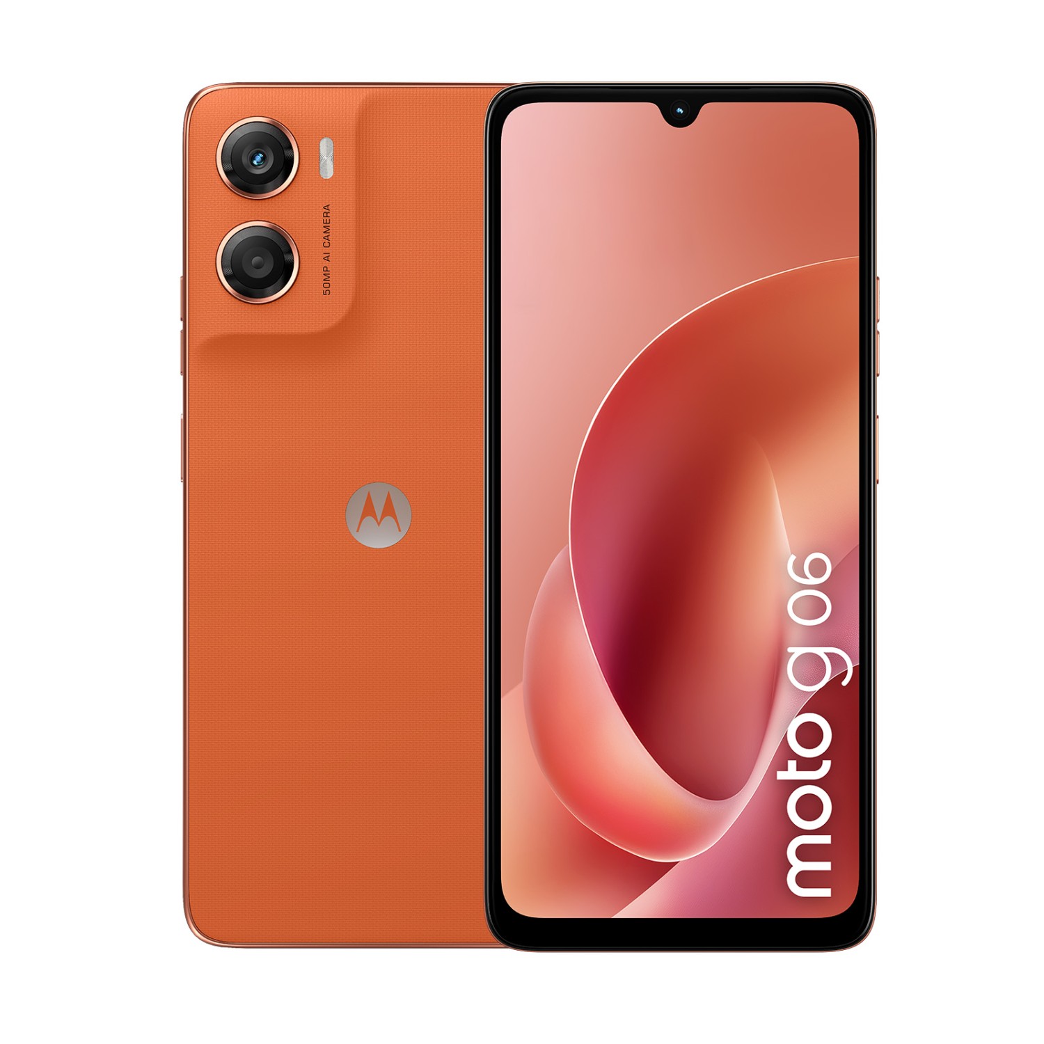 Motorola Moto G06 4GB/256GB  PANTONE Arabesque (oranžová)