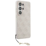 GUESS case for SAMSUNG S26 Ultra GUHMS26LGF4GPI (PU 4G Classic Logo with Charm) pink