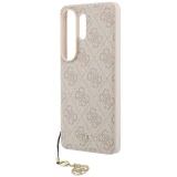 GUESS case for SAMSUNG S26 Ultra GUHMS26LGF4GPI (PU 4G Classic Logo with Charm) pink