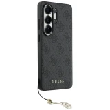 GUESS case for SAMSUNG S26 Ultra GUHMS26LGF4GGR (PU 4G Classic Logo with Charm) black