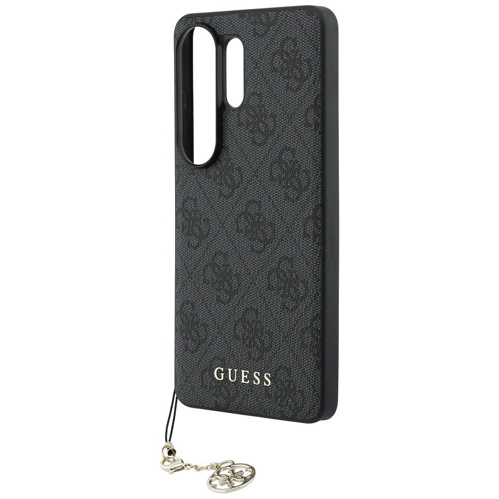 GUESS case for SAMSUNG S26 Ultra GUHMS26LGF4GGR (PU 4G Classic Logo with Charm) black