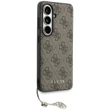 GUESS case for SAMSUNG S26 GUHMS26SGF4GBR (PU 4G Classic Logo with Charm) brown