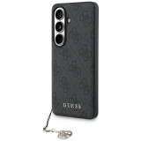 GUESS case for SAMSUNG S26 GUHMS26SGF4GGR (PU 4G Classic Logo with Charm) black