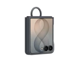 EF-EF776CBE Samsung Silikonový Magnetický Kryt s Kroužkem pro Galaxy Z Flip 8 Black