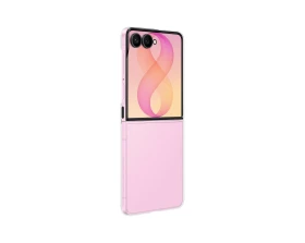 Originální zadní kryt SAMSUNG EF-QF776CTE pro Samsung Galaxy Z Flip8, transparentní