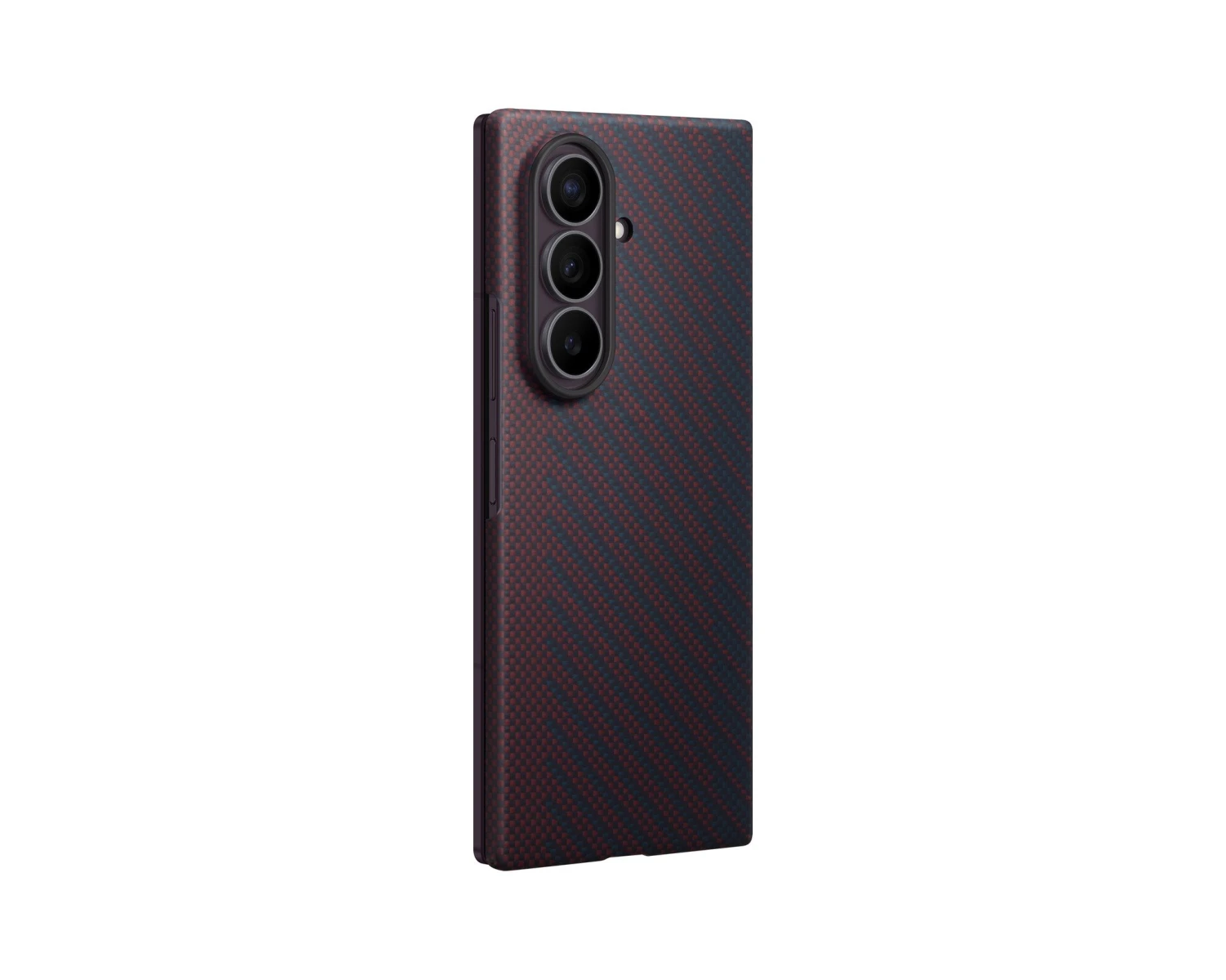EF-KF976SRE Samsung Carbon Magnetický Kryt pro Galaxy Z Fold 8 Ultra Red
