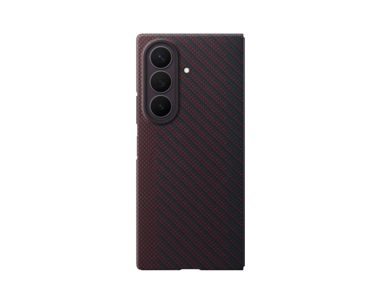 EF-KF976SRE Samsung Carbon Magnetický Kryt pro Galaxy Z Fold 8 Ultra Red