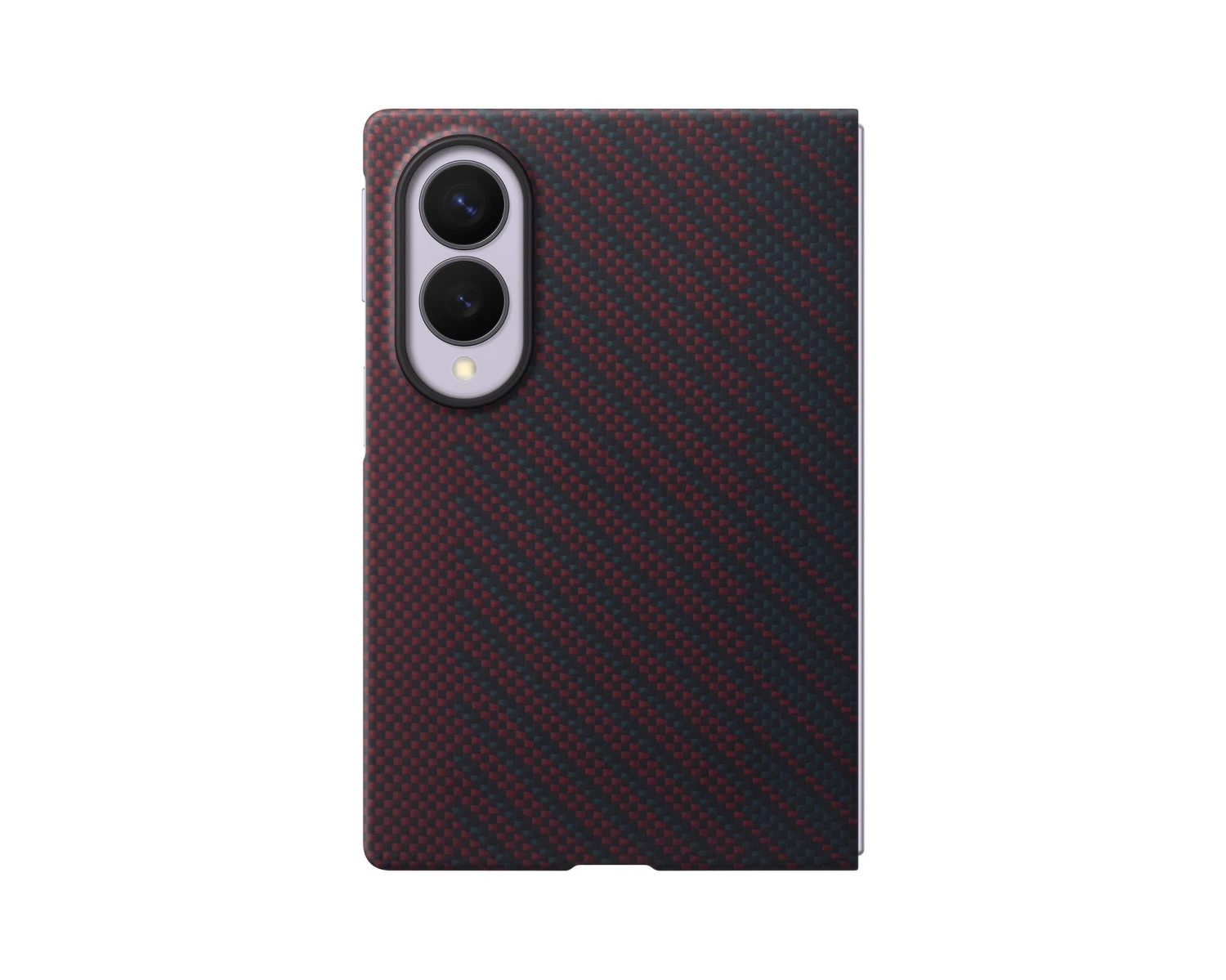 EF-KF971SRE Samsung Carbon Magnetický Kryt pro Galaxy Z Fold 8 Red