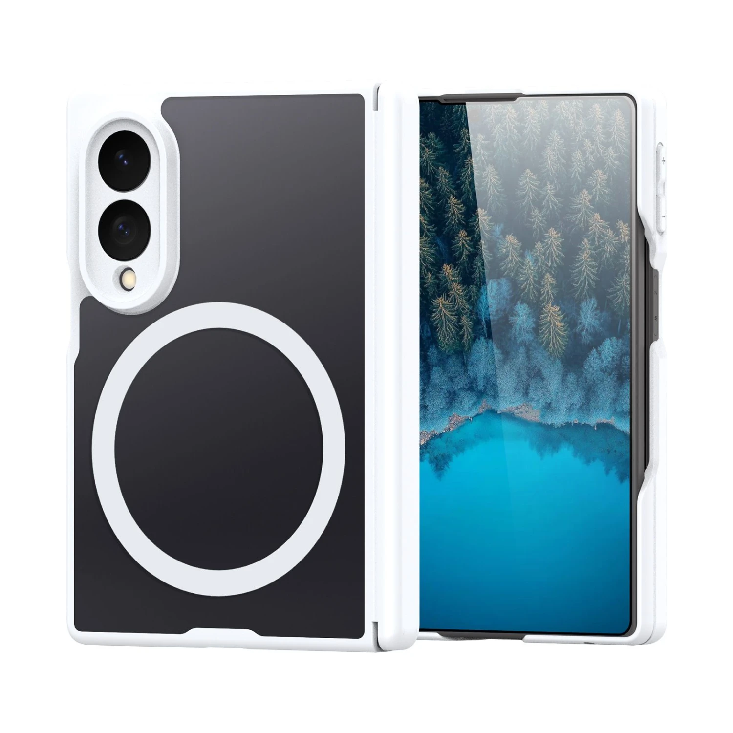 Zadní kryt DUX DUCIS case EXPN compatible with MagSafe pro Samsung Galaxy Z Fold8, wide white