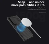 Nillkin CamShield Prop Magnetic Pen Slot (Transparent Lens) Zadní Kryt pro Samsung Galaxy Z Fold 8 Ultra Black