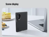 Nillkin Super Frosted FOLD Magnetic Zadní Kryt pro Samsung Galaxy Z Fold 8 Black