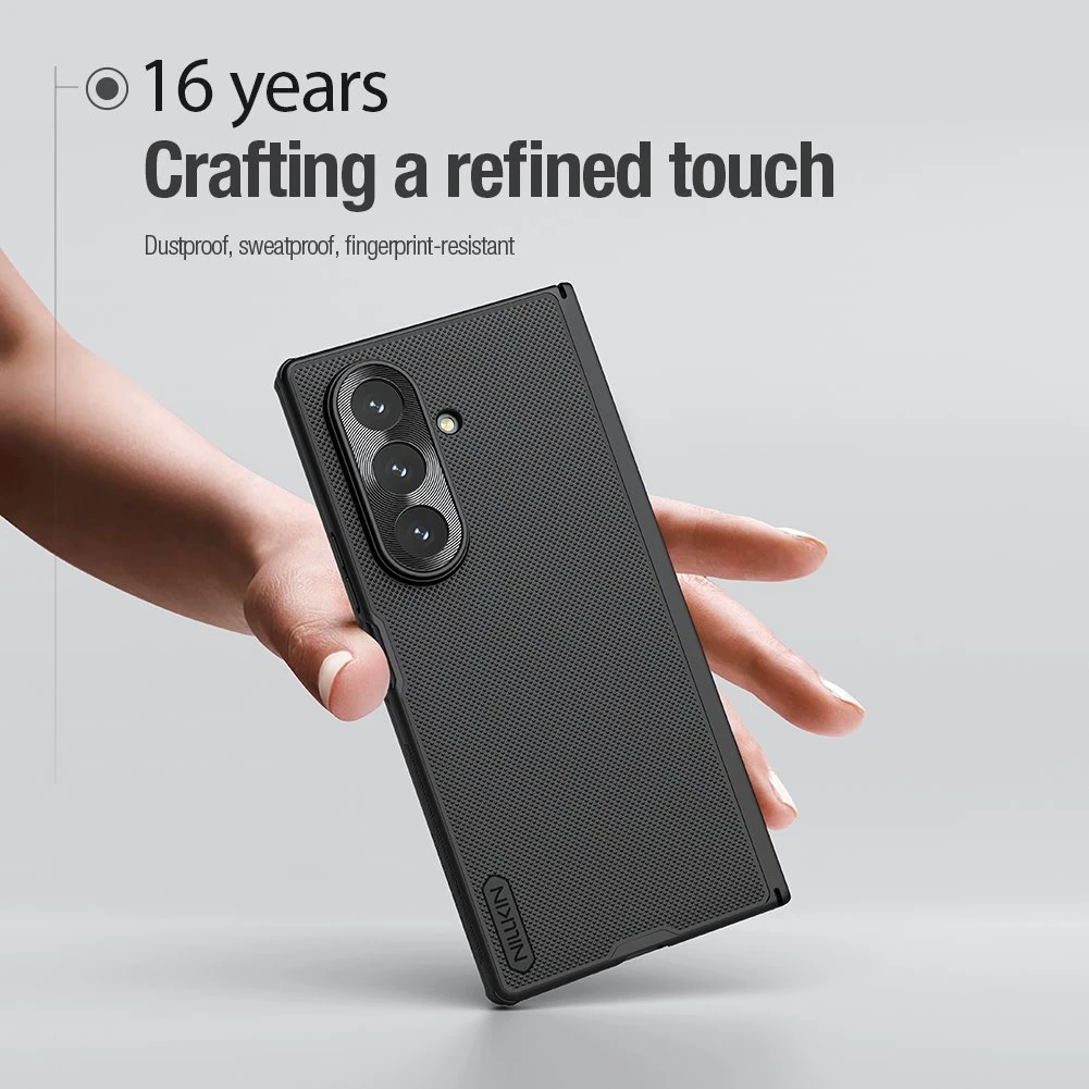 Nillkin Super Frosted FOLD Magnetic Zadní Kryt pro Samsung Galaxy Z Fold 7 Black