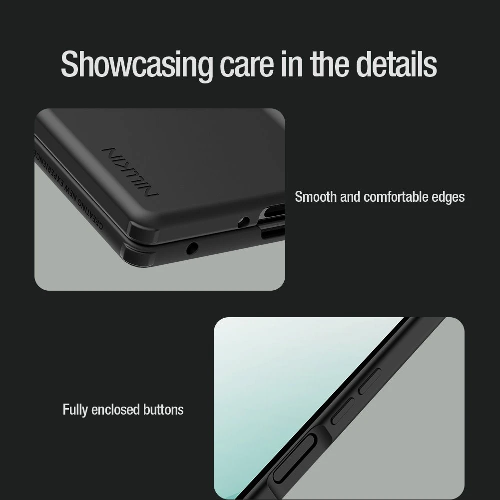 Nillkin Flex Pure Fold Pen Slot Kryt pro Samsung Galaxy Z Fold 7 Black