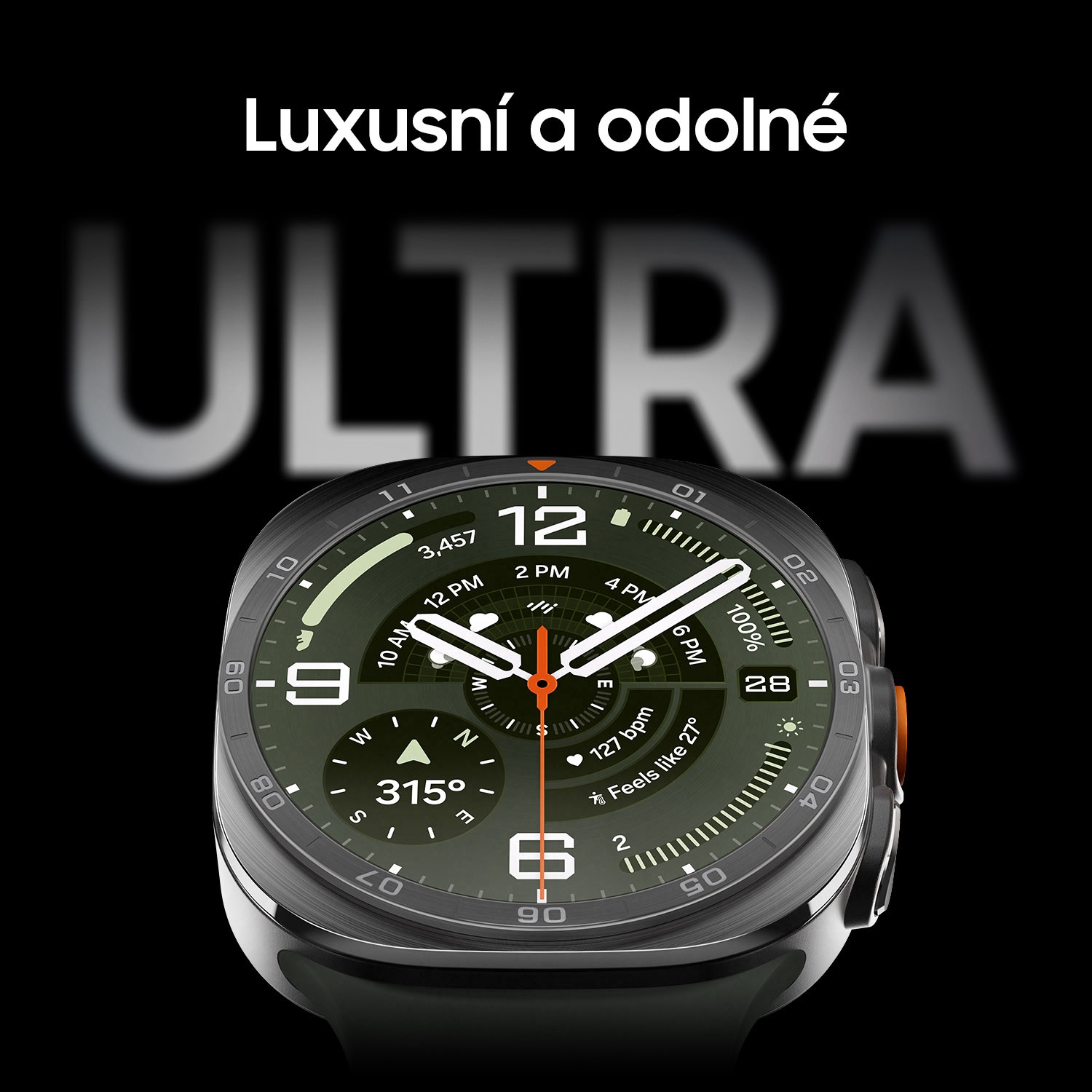 Samsung Galaxy Watch Ultra2 LTE (SM-L715) Stříbrná