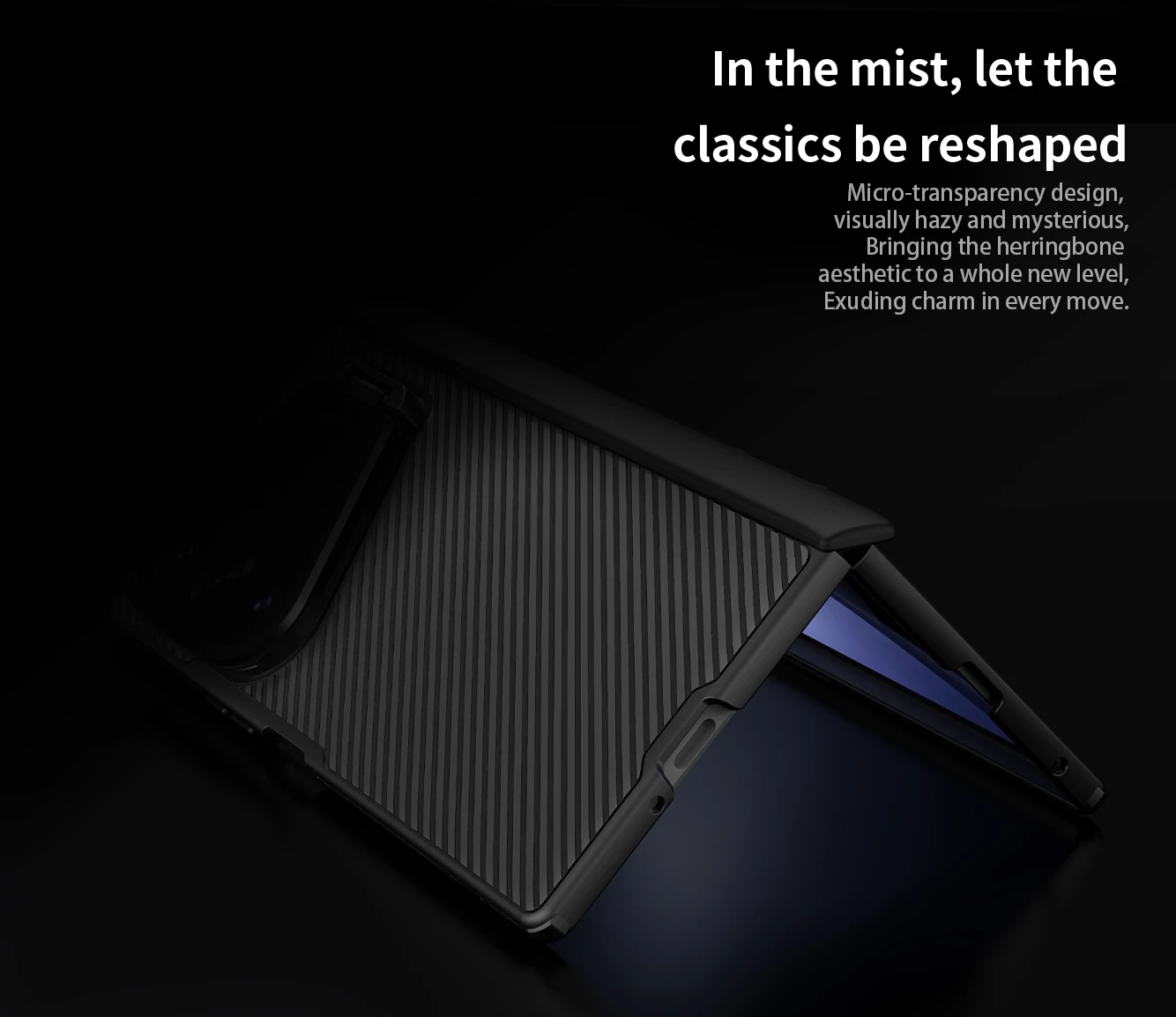 Nillkin CamShield Prop Magnetic (Transparent Lens) Zadní Kryt pro Samsung Galaxy Z Fold 8 Ultra Black