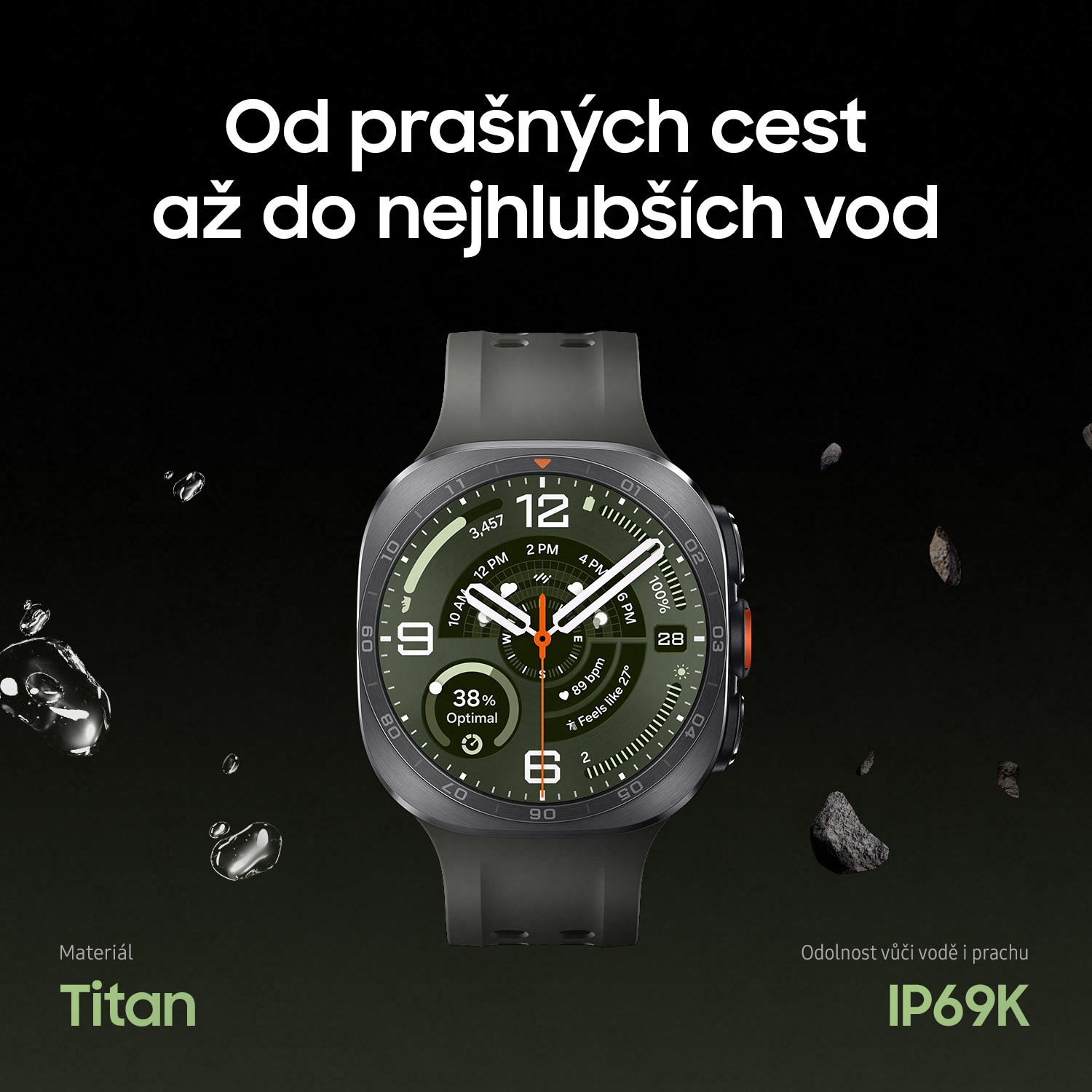 Samsung Galaxy Watch Ultra2 LTE (SM-L715) Šedá