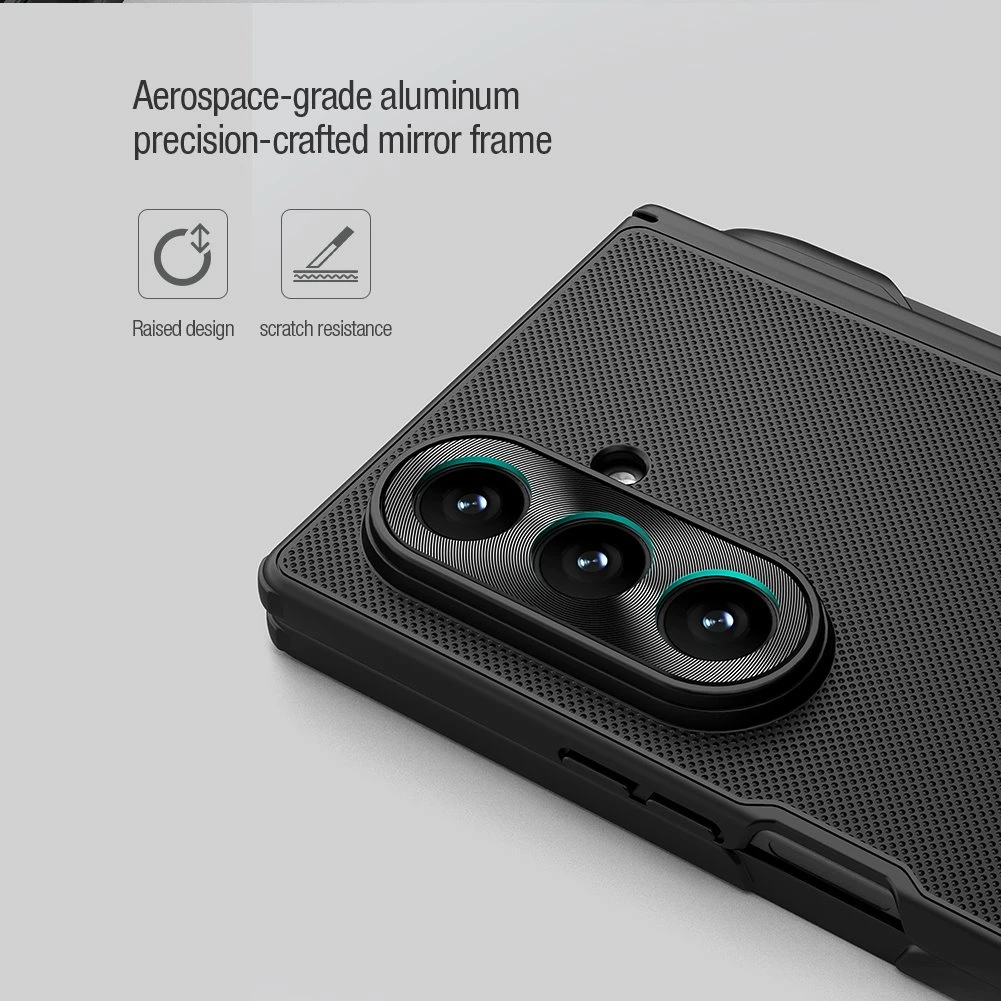 Nillkin Super Frosted FOLD Magnetic Pen Slot Zadní Kryt pro Samsung Galaxy Z Fold 7 Dark Green