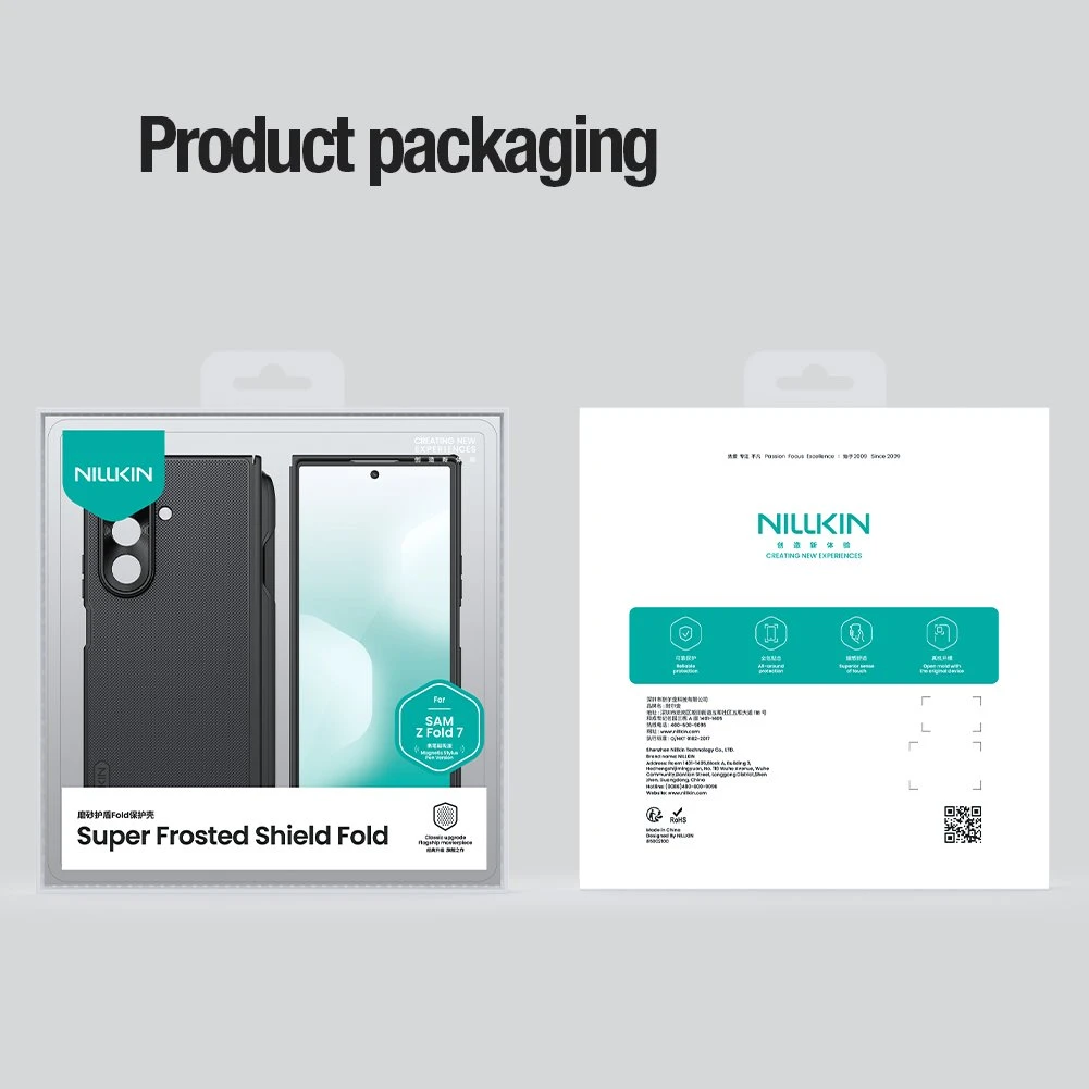 Nillkin Super Frosted FOLD Magnetic Pen Slot Zadní Kryt pro Samsung Galaxy Z Fold 7 Dark Green
