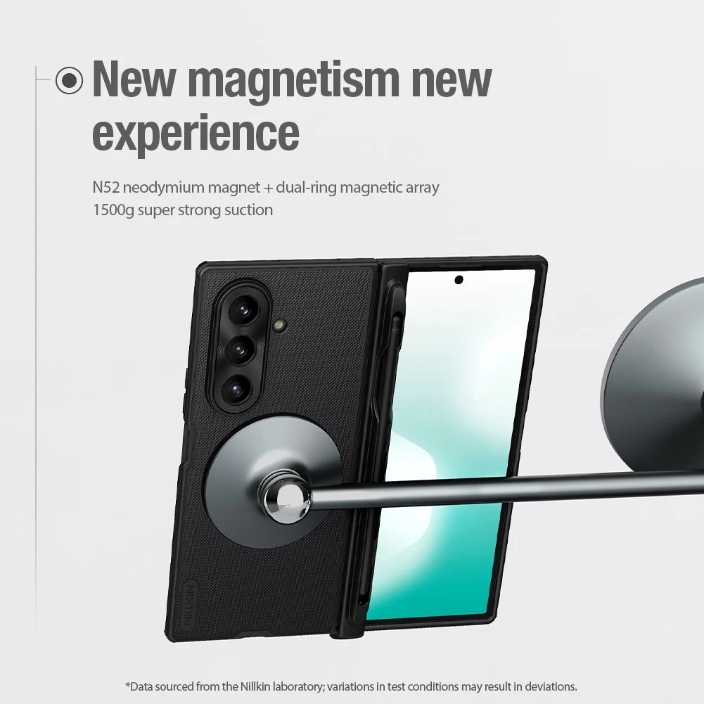 Nillkin Super Frosted FOLD Magnetic Pen Slot Zadní Kryt pro Samsung Galaxy Z Fold 7 Dark Green