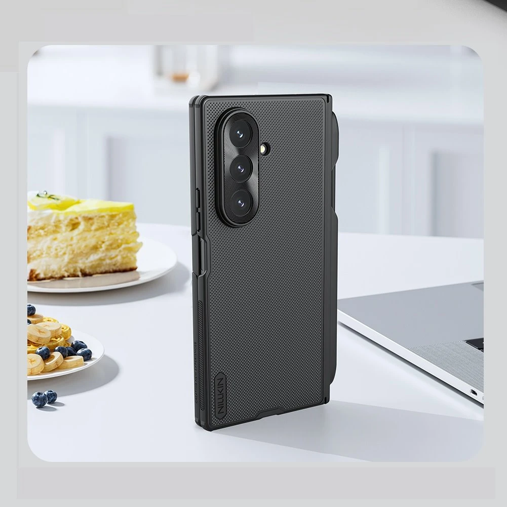 Nillkin Super Frosted FOLD Magnetic Pen Slot Zadní Kryt pro Samsung Galaxy Z Fold 7 Black