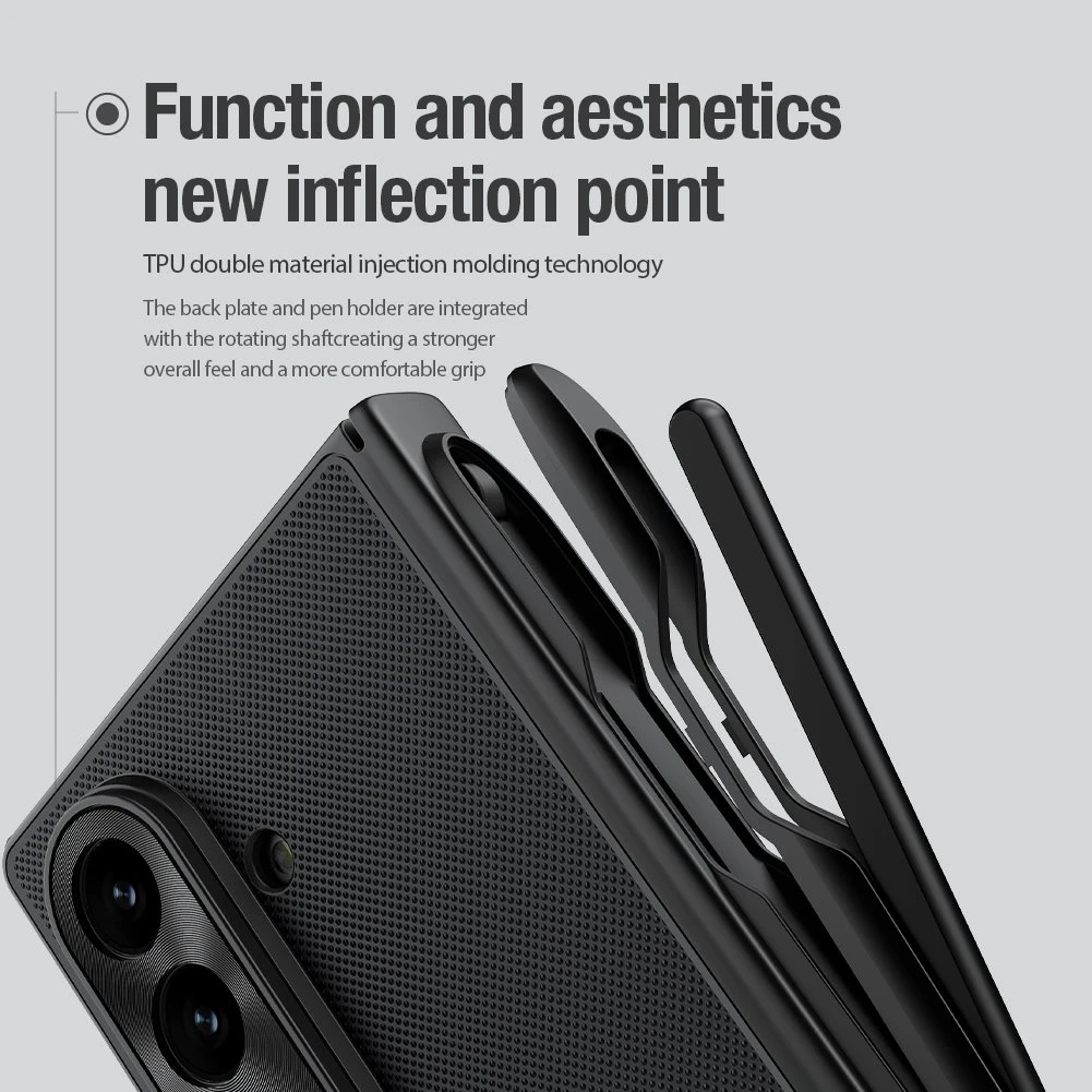 Nillkin Super Frosted FOLD Magnetic Pen Slot Zadní Kryt pro Samsung Galaxy Z Fold 7 Black